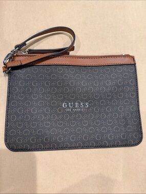 Guess Los Angeles Logo Wristlet